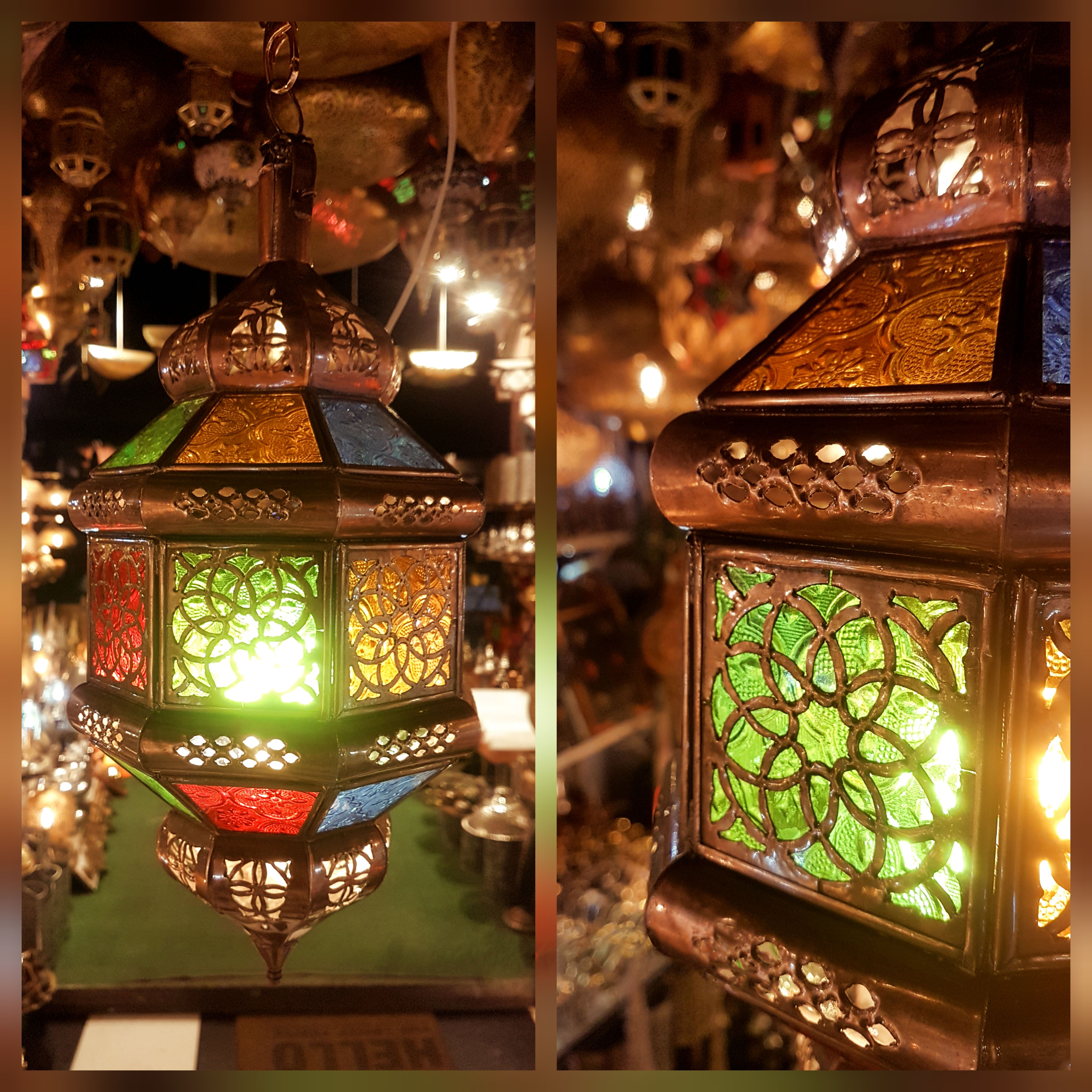 Hanging Lamp Mix Color