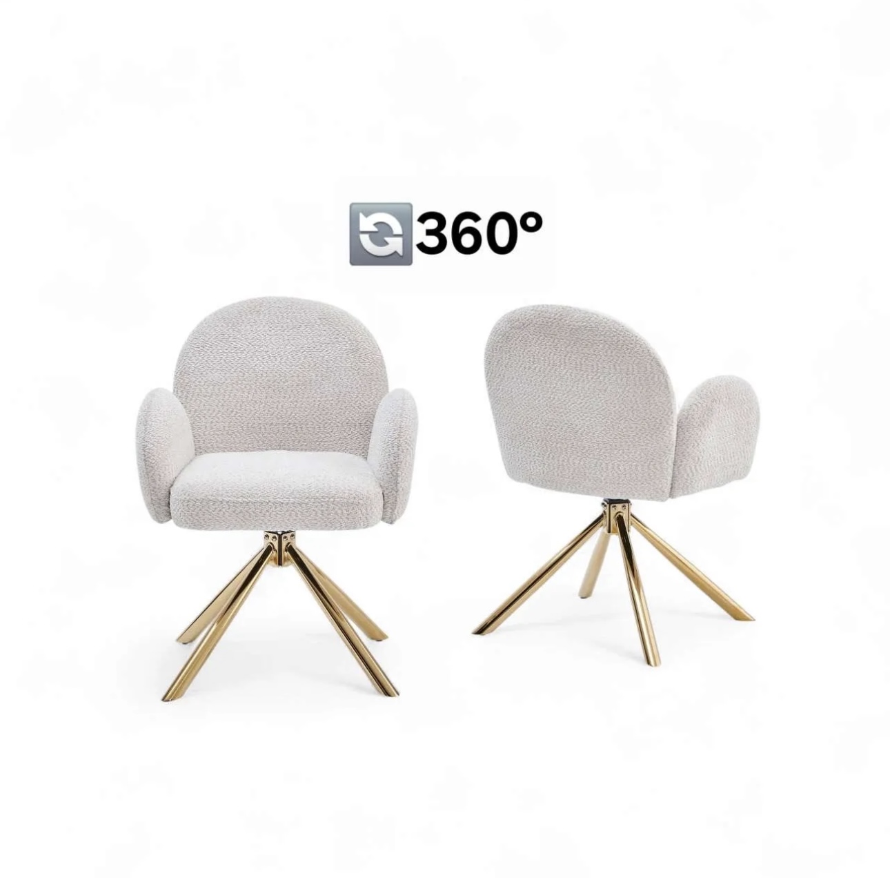 Chaise pivotante Nola