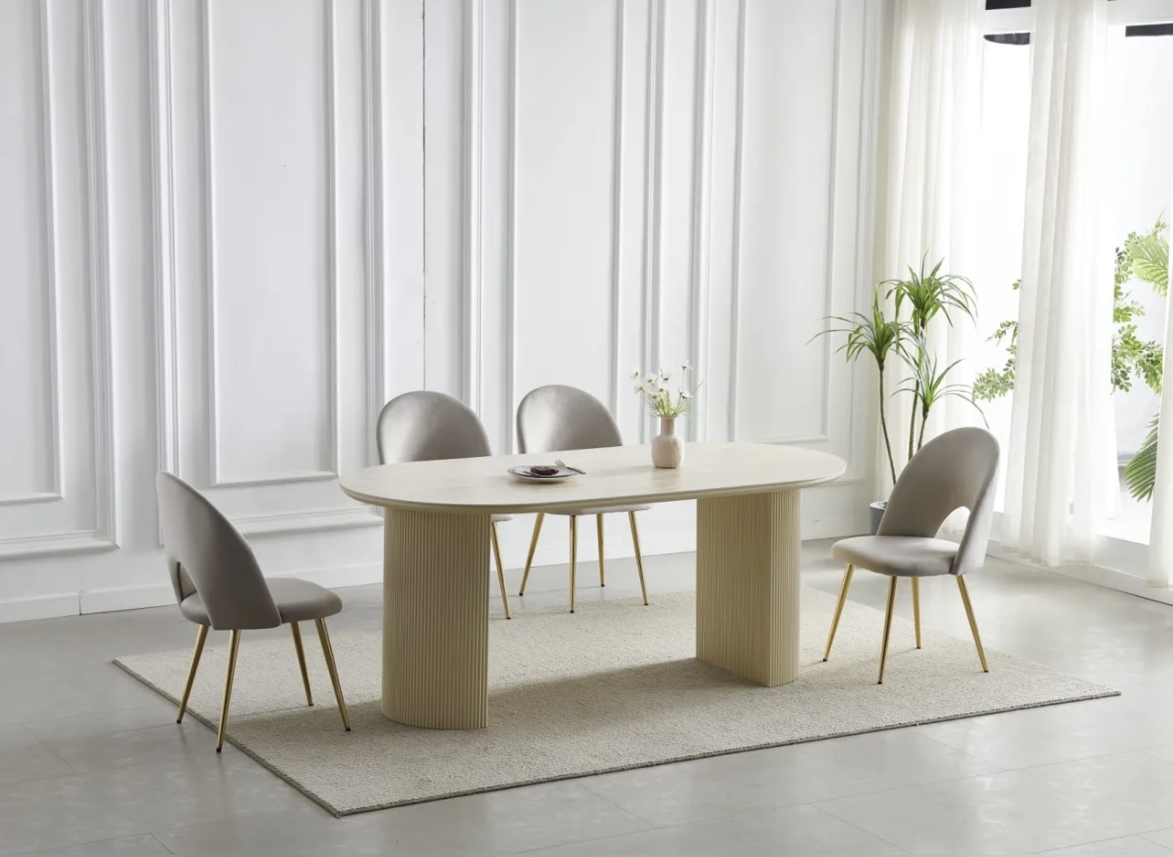 Table céramique Calypso
