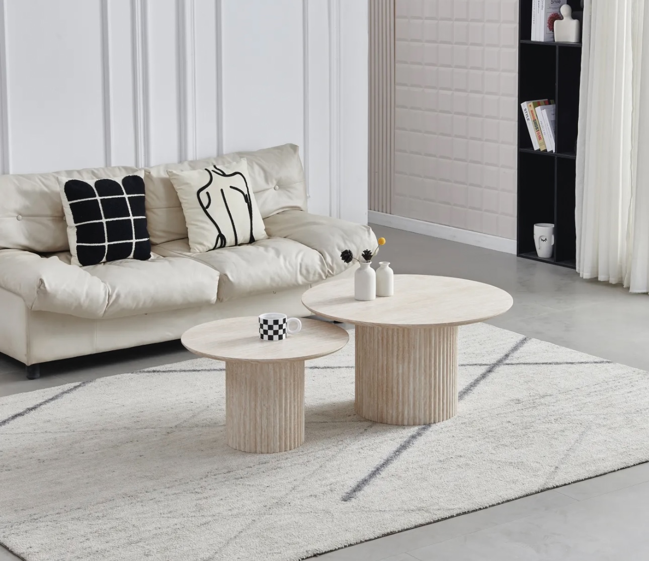 Table basse céramique Pila