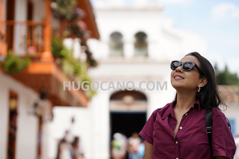 Mujer turista 