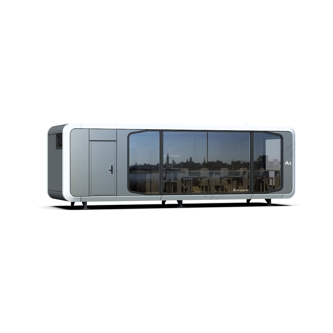Luxury Accommodation - Prefabricated House - Model A - 31.4m² (337.97 sq ft)