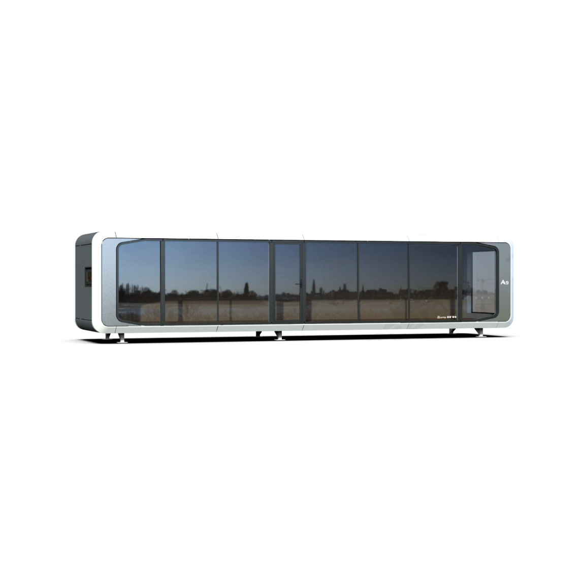 Luxury Accommodation - Prefabricated House - Model A - 44.6 m² (479.96 sq ft)