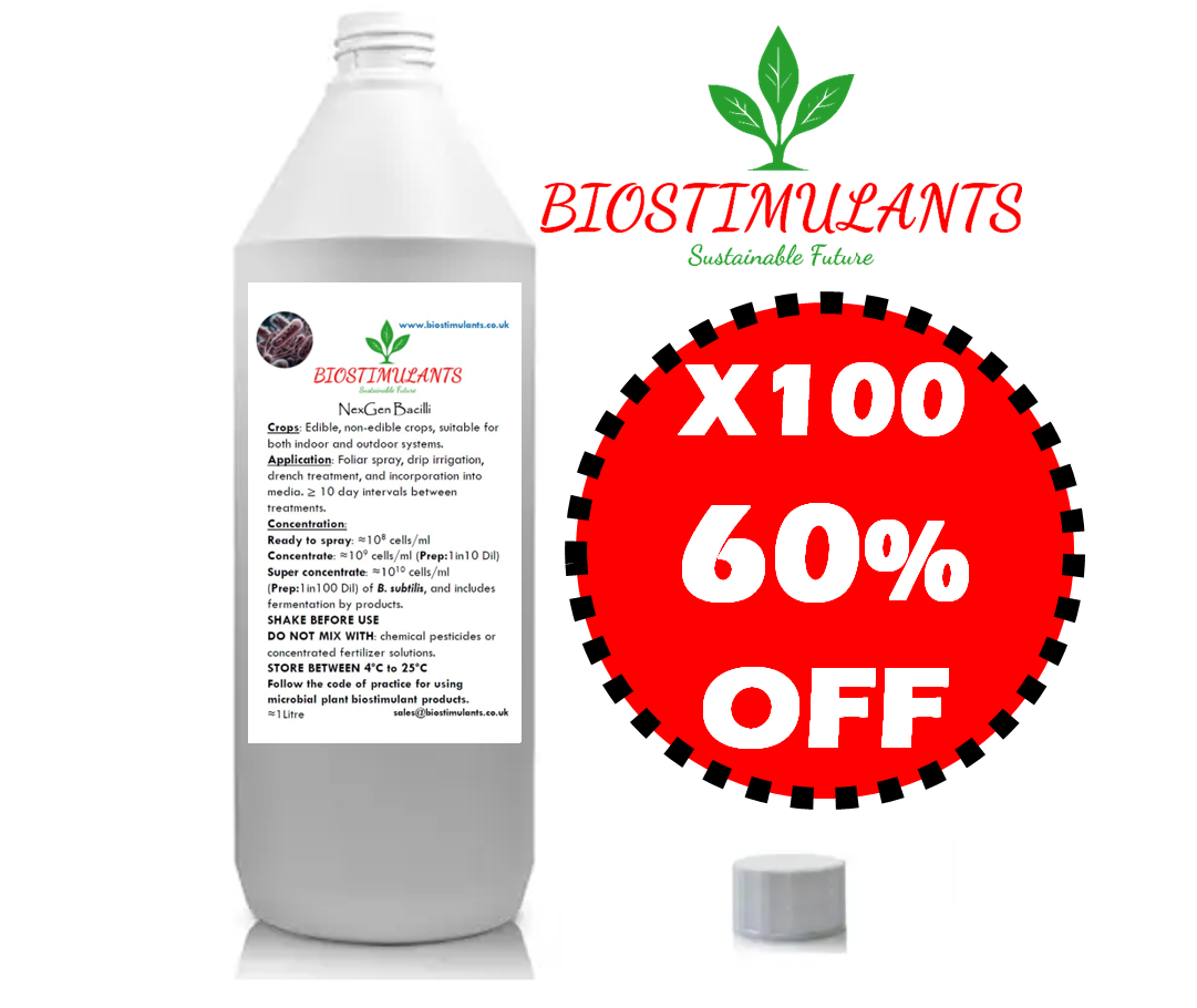 NexGen Bacilli 100 Litres (SUPER CONCENTRATE) / 100 Hectares (Ha)