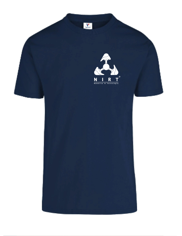 Playera azul marino NIRT 2024