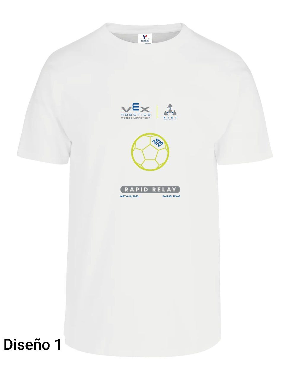 Playera Conmemorativa VEX - NIRT 2025