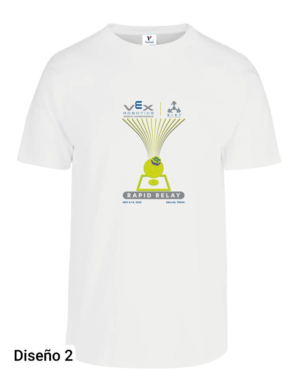 Playera Conmemorativa VEX - NIRT 2025