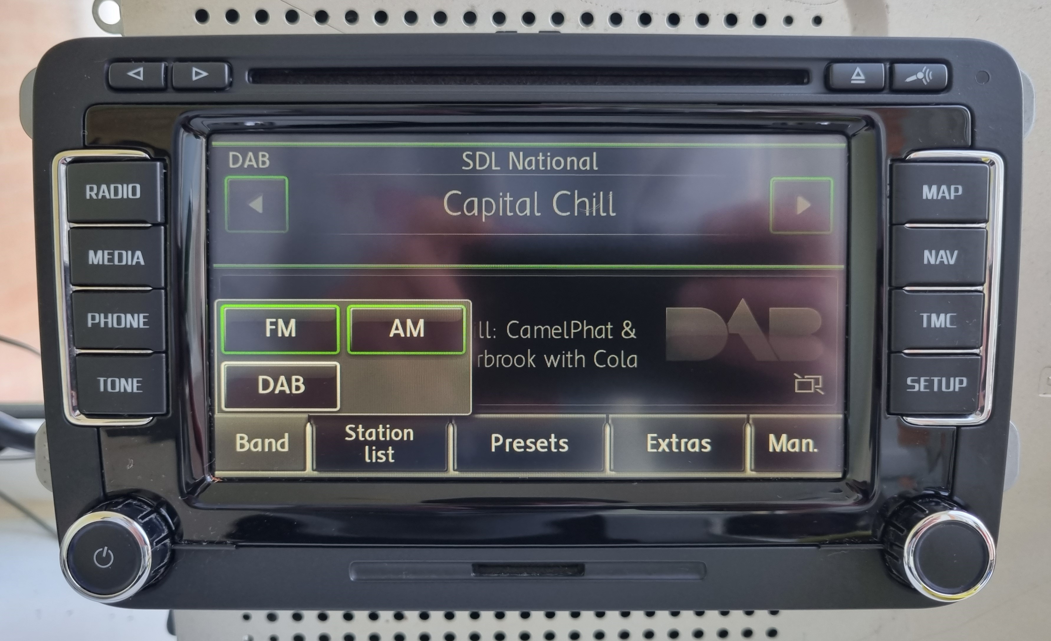 SKODA COLUMBUS DAB+ 3T0 035 686 H