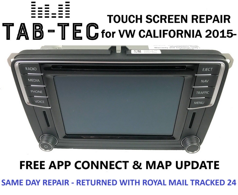 VW CALIFORNIA Touchscreen Repair & Software Update Service