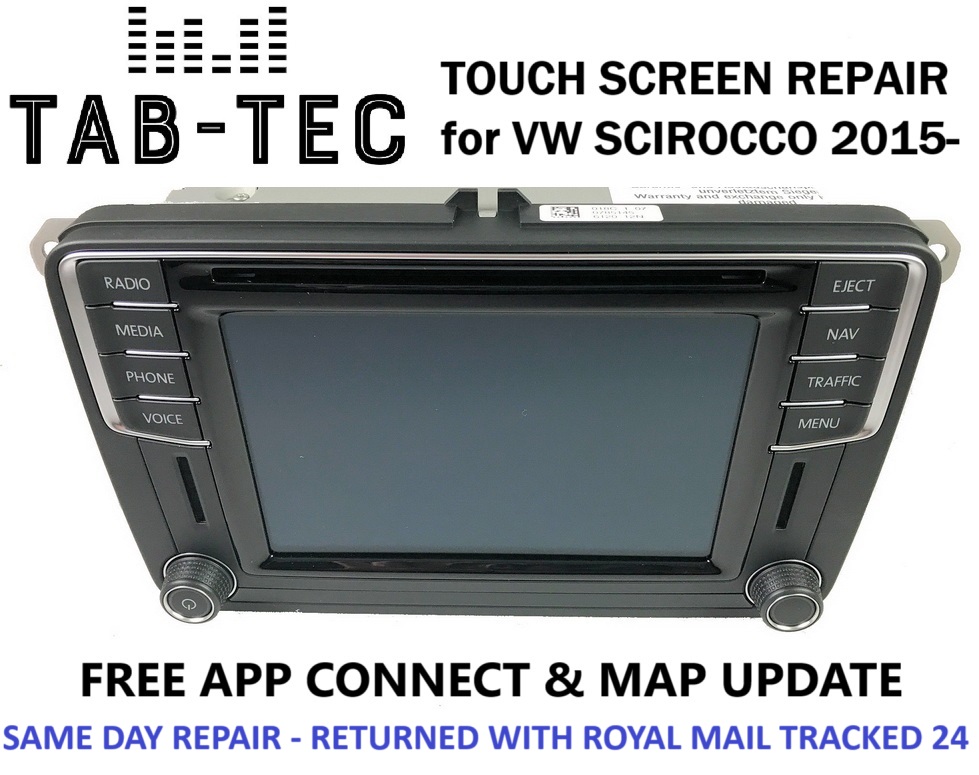 VW SCIROCCO Touchscreen Repair & Software Update Service