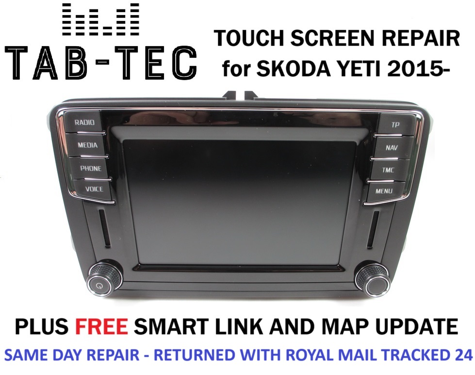 SKODA YETI Touchscreen Repair & Software Update Service