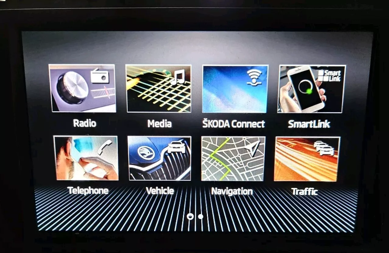 Unlocked SKODA MIB2 Discover Media Sat Nav Bluetooth DAB+ Carplay Head Unit 