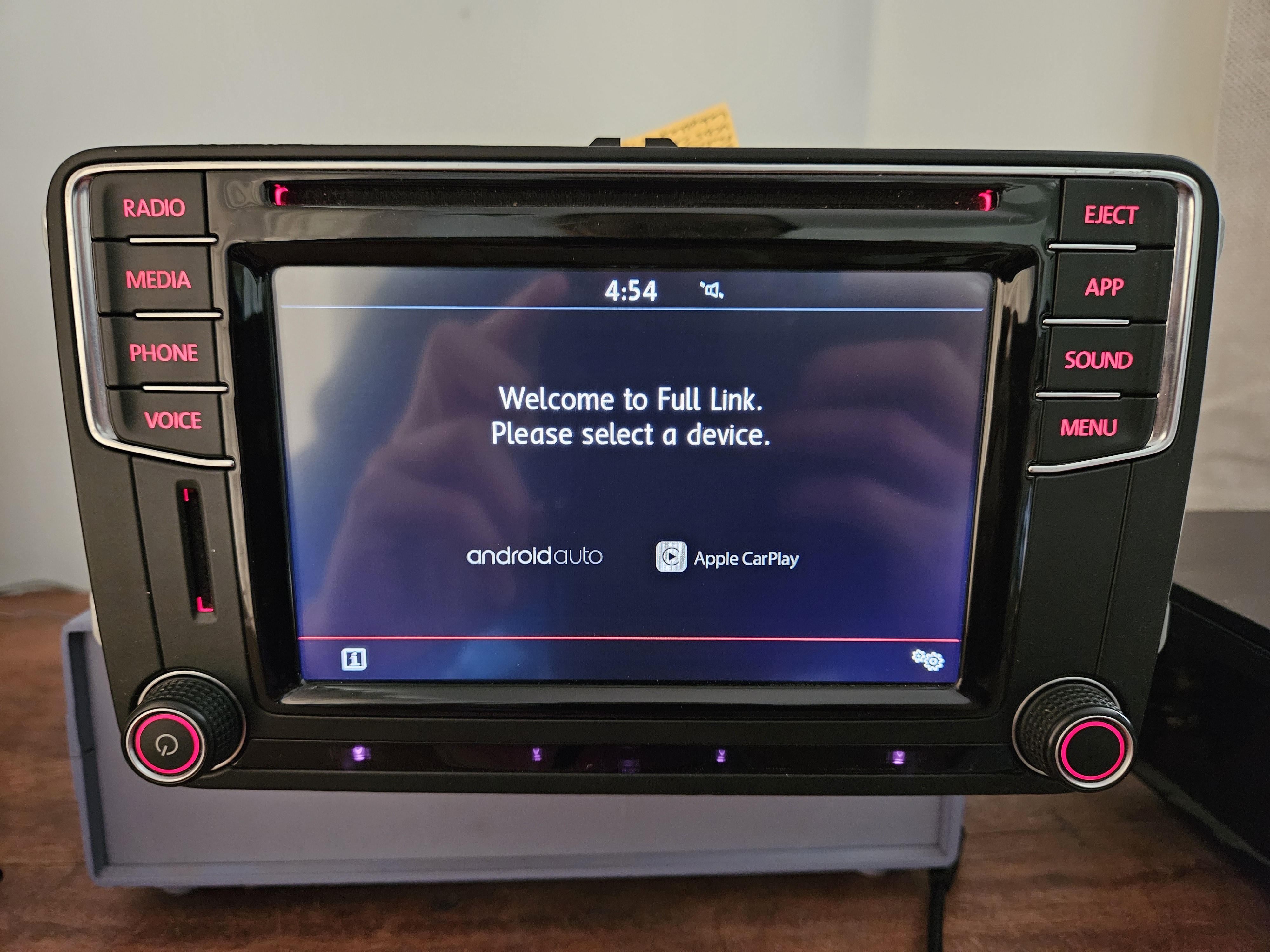 VW SEAT COMPOSITION MEDIA CARPLAY BLUETOOTH HEAD UNIT