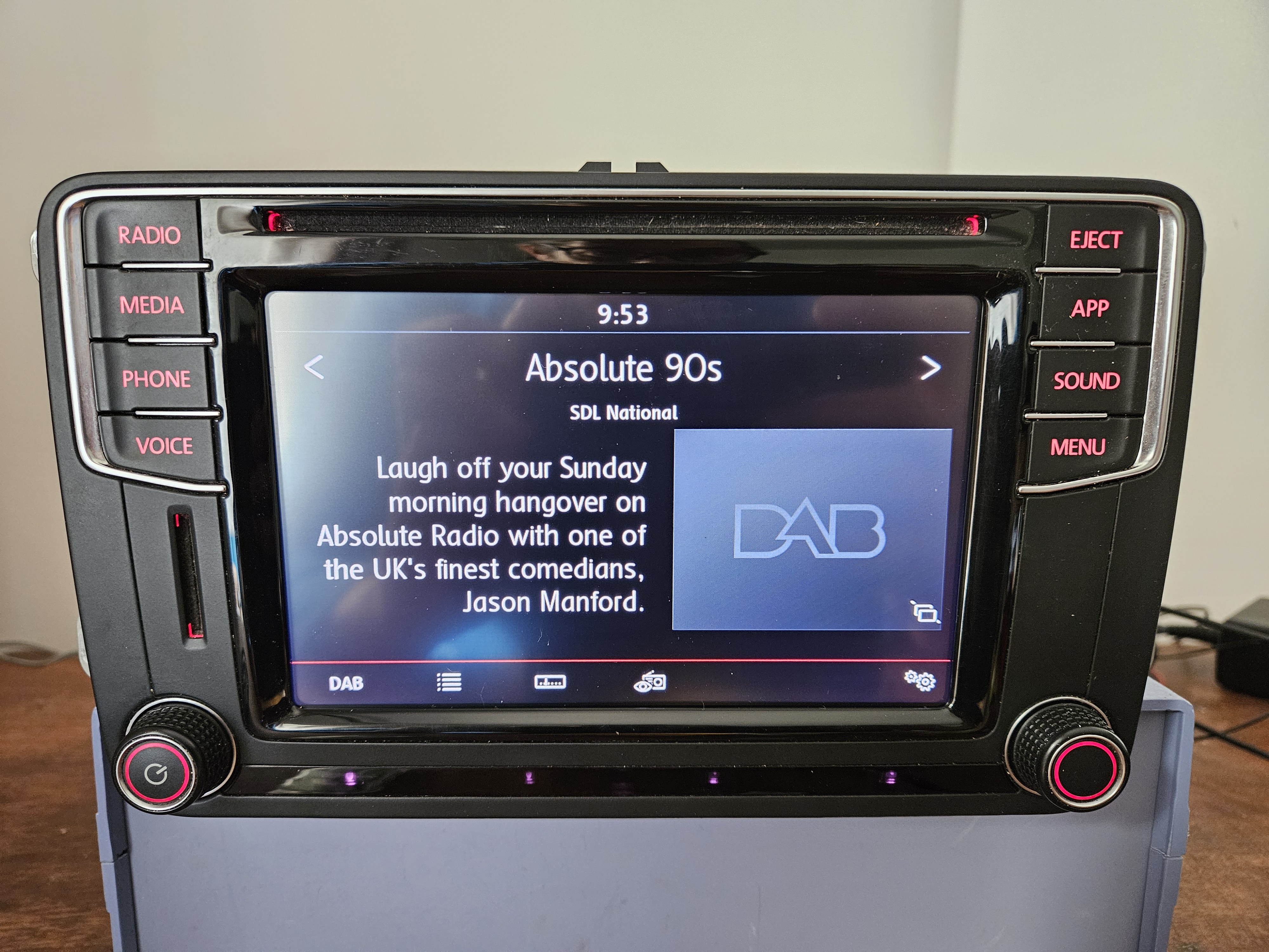 VW COMPOSITION MEDIA CARPLAY DAB+ BLUETOOTH HEAD UNIT