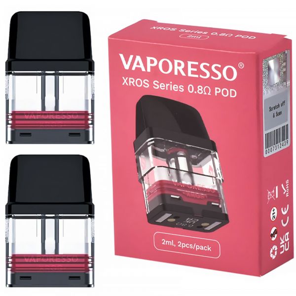 CARTUCHO VAPORESSO XROS POD 0.8 1.2 OMS