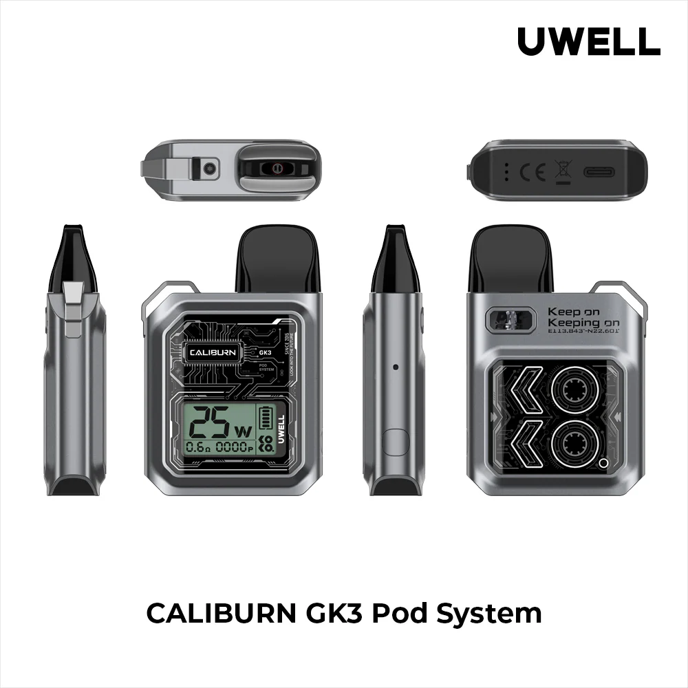 Uwell Caliburn GK3 pod de Diseño vintage 