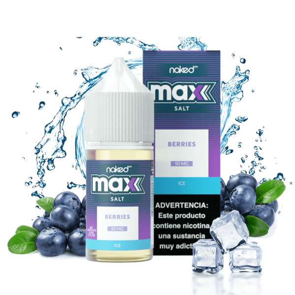 SALT NAKED MAX BERRIES 30ML 20MG
