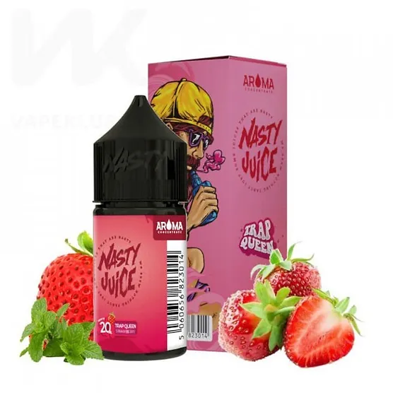 SALT NASTY JUICE SABOR TRAP QUEEN 20MG 30ML