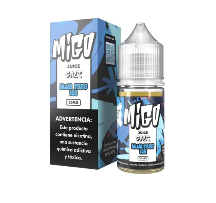 Migo Juice blue razz ice Salt 30ml 20mg