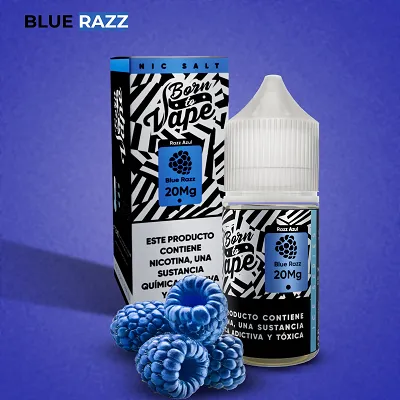 Born to Vape - Blue Razz 30ml 20mg