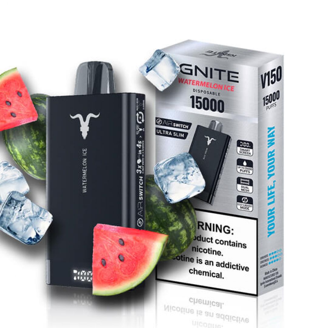 Vape desechable Ignite Watermelon Ice 15000 puff