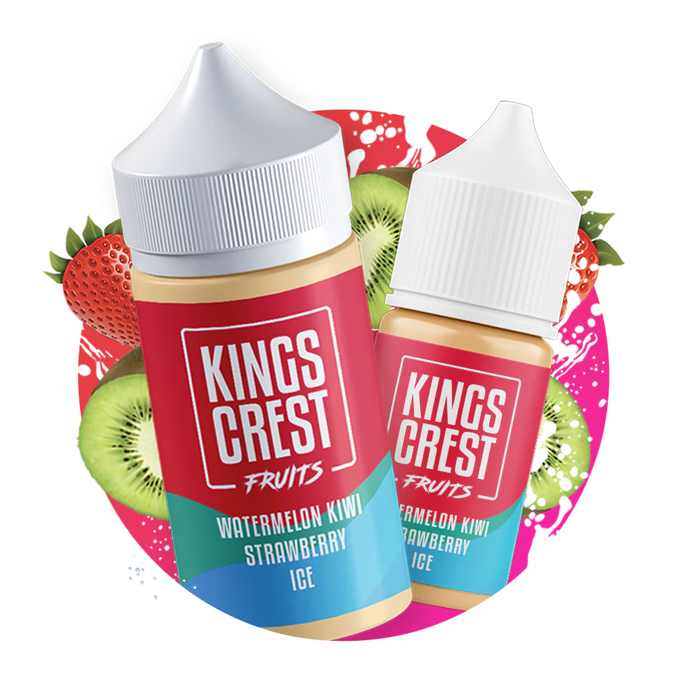 Líquido de vapeo kings crest fruitales, consultar