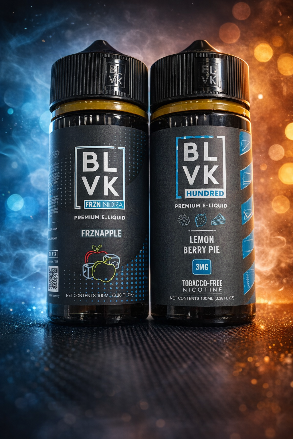 LIQUIDO IMPORTADO BLVK Premium E-Liquid 100ml