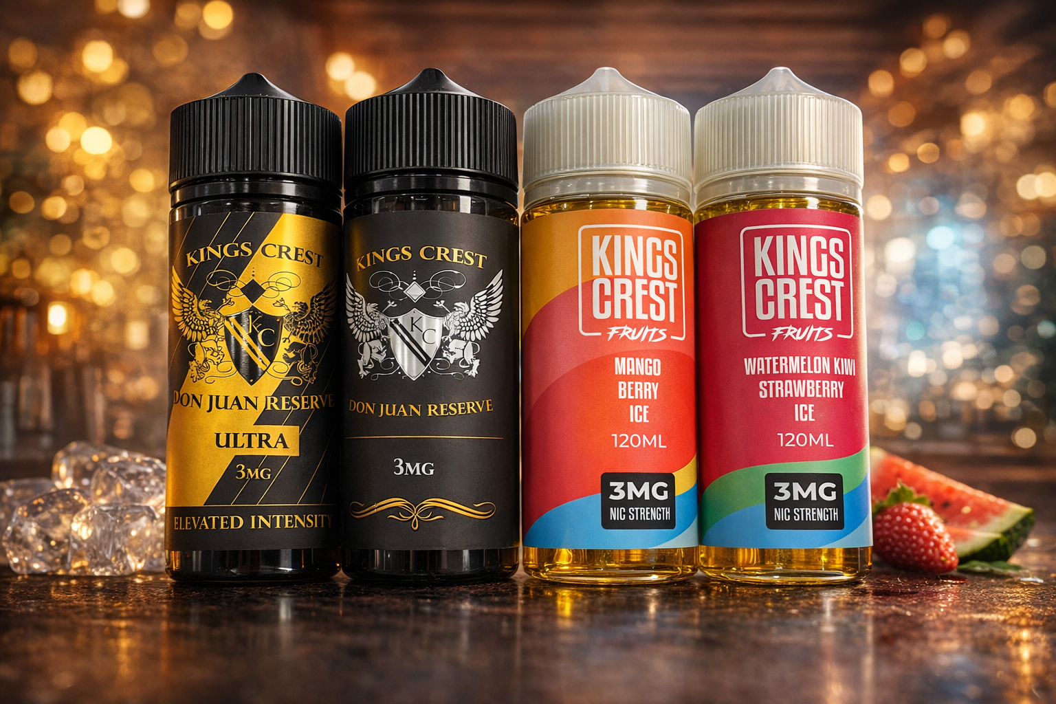 Líquido para vapeo Kings Crest 120ml
