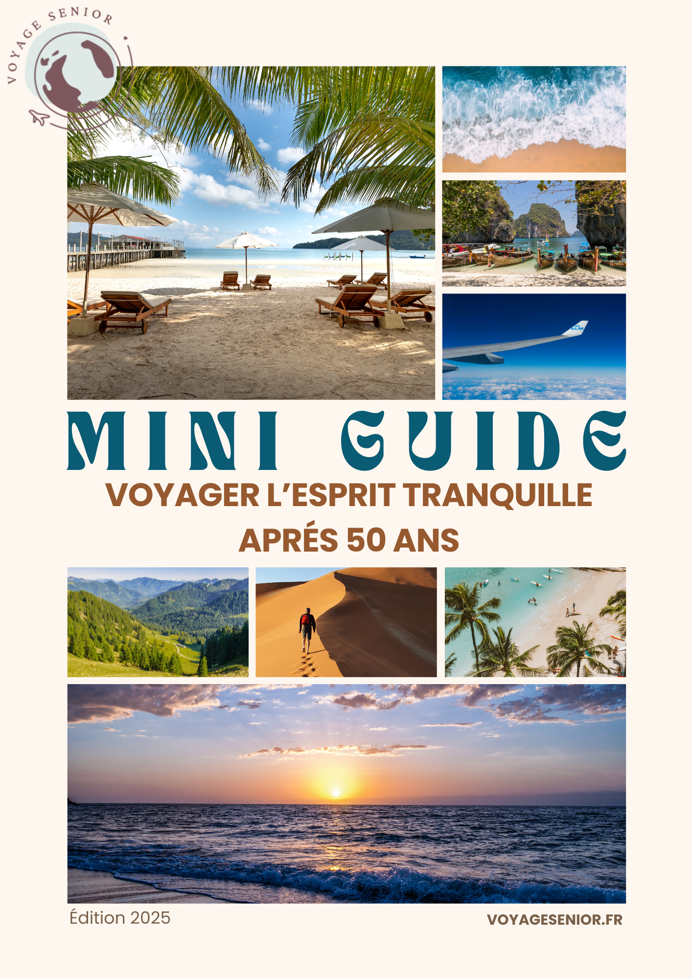 MINI GUIDE - Voyager l'esprit tranquille après 50 ans