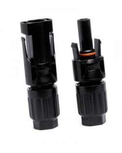 Conector MC4 Solar kit 2 unidades M/H