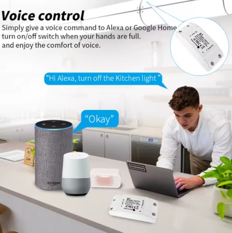 Interruptor Inteligente WiFi 10A