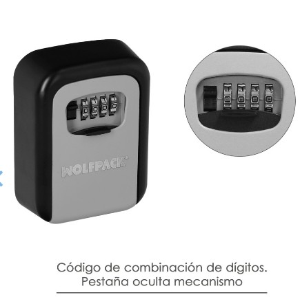 Caja de seguridad con combinación