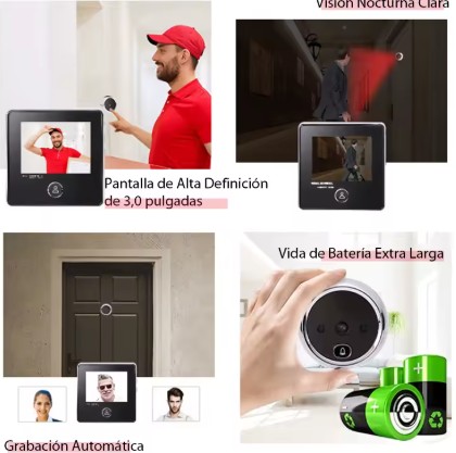 Mirilla Digital con Pantalla 3.5"