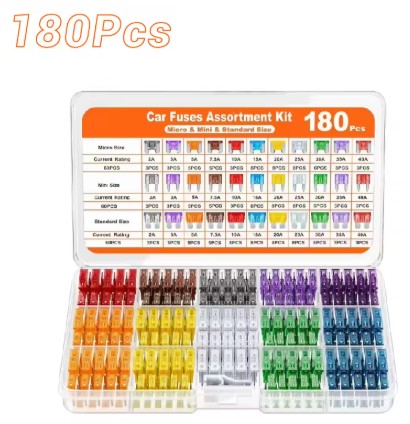 Kit surtido de fusibles de coche 300 piezas