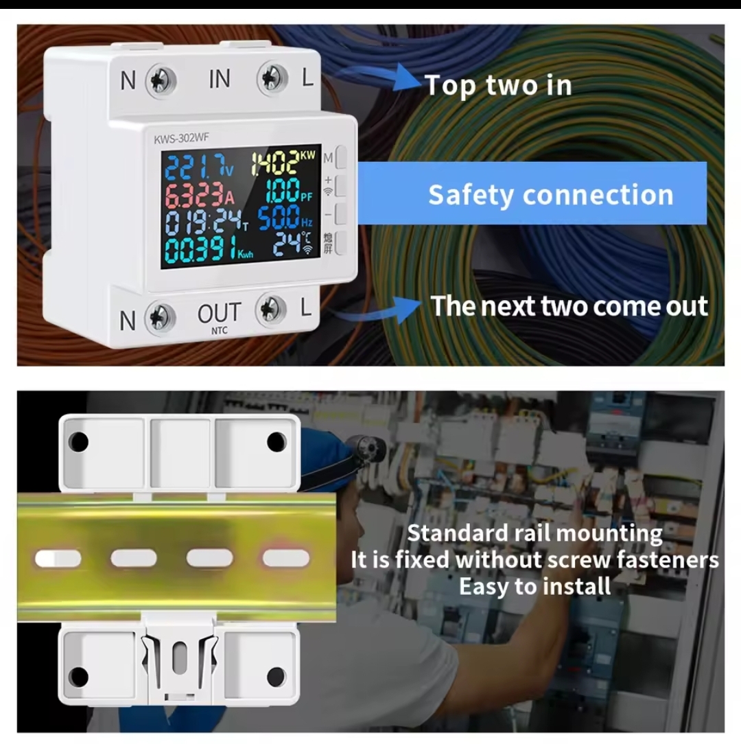 Interruptor Temporizador Inteligente KWS-302WF