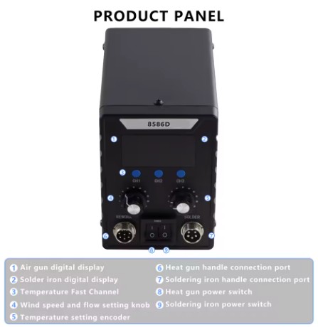 Estación de soldadura profesional