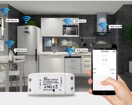 Interruptor Inteligente WiFi 10A