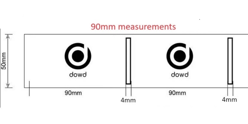 Dowd Deck Board Spacing Guide Tape