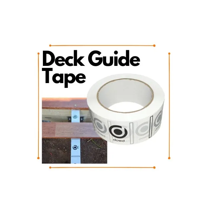 Dowd Deck Board Spacing Guide Tape