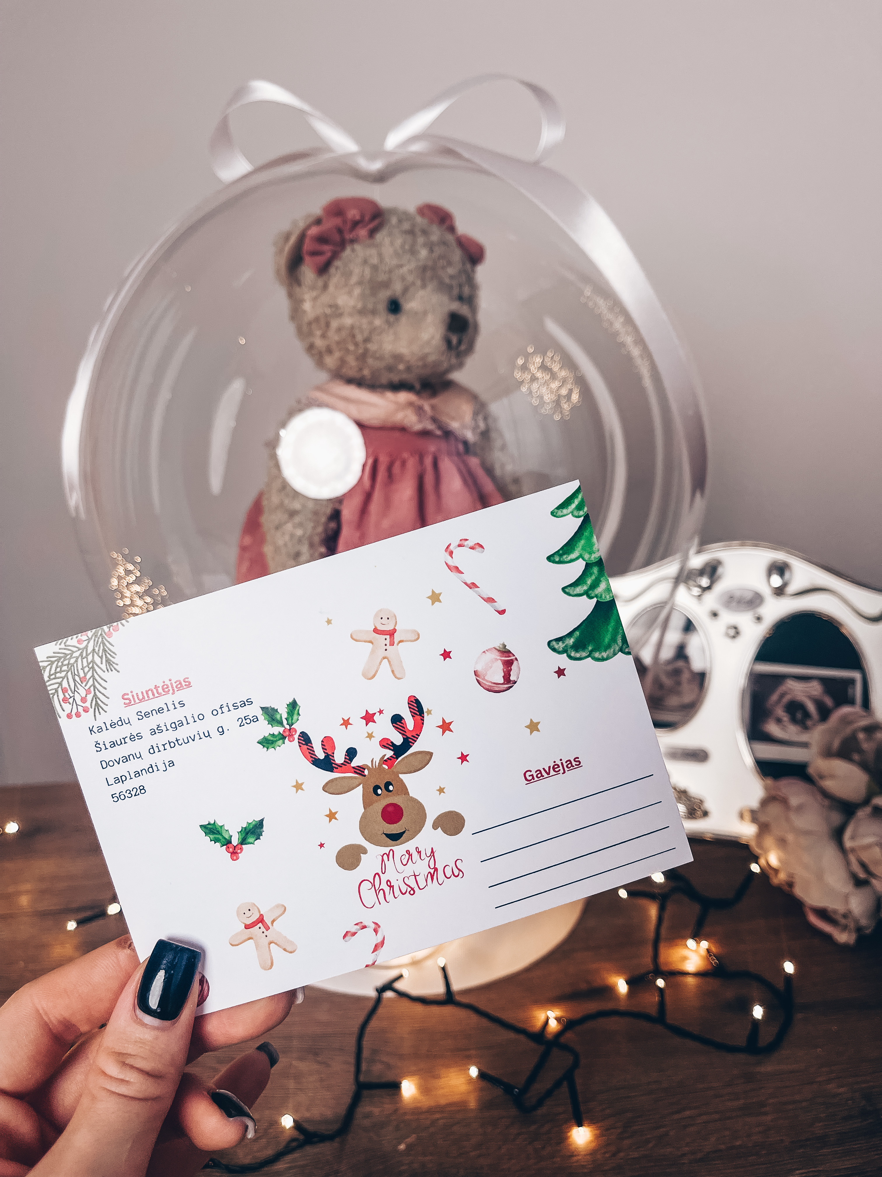 Dovana "Kalėdų meškutė"