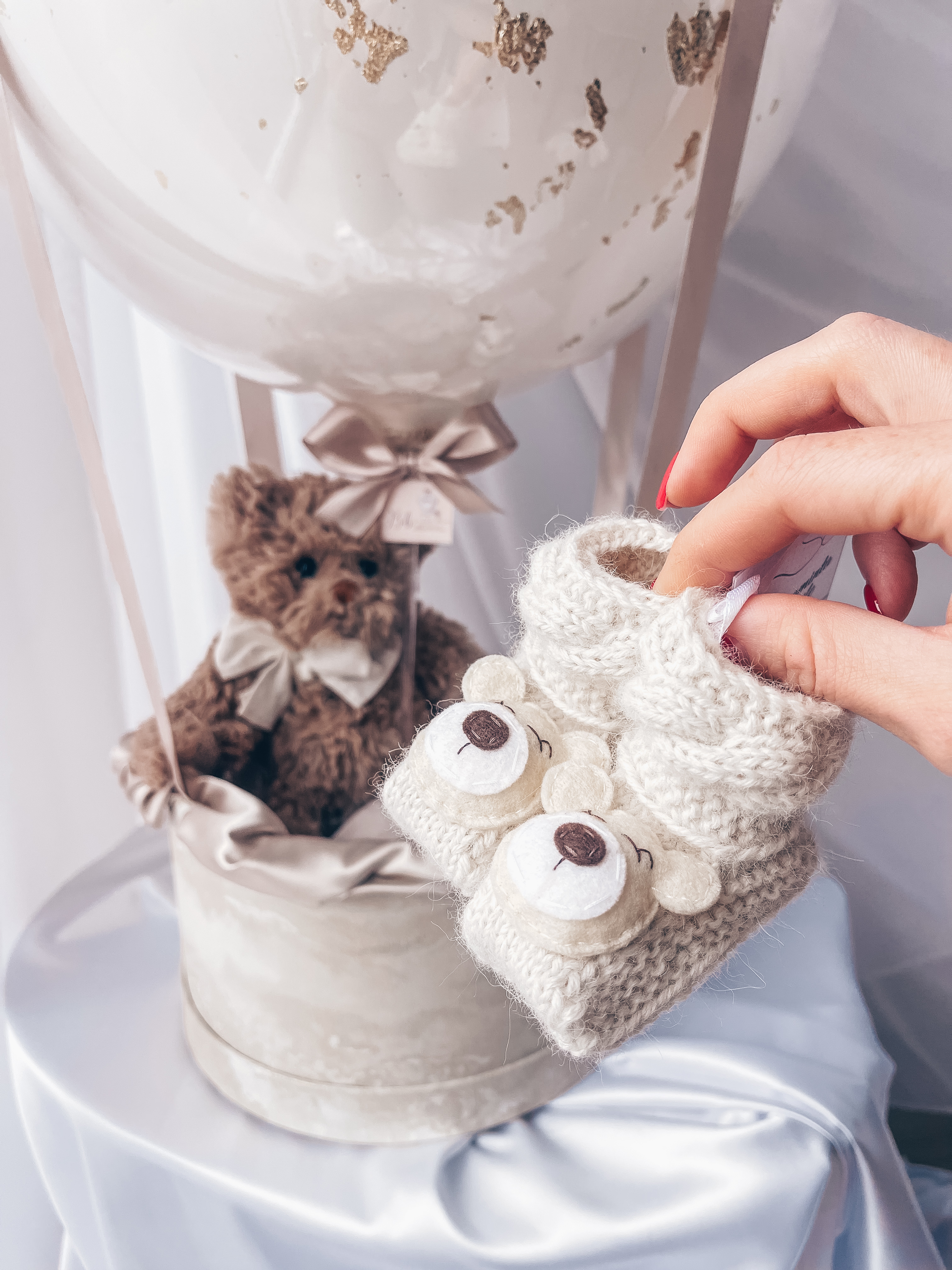 Dovana "Oro balionas dvynukams su tapukais"