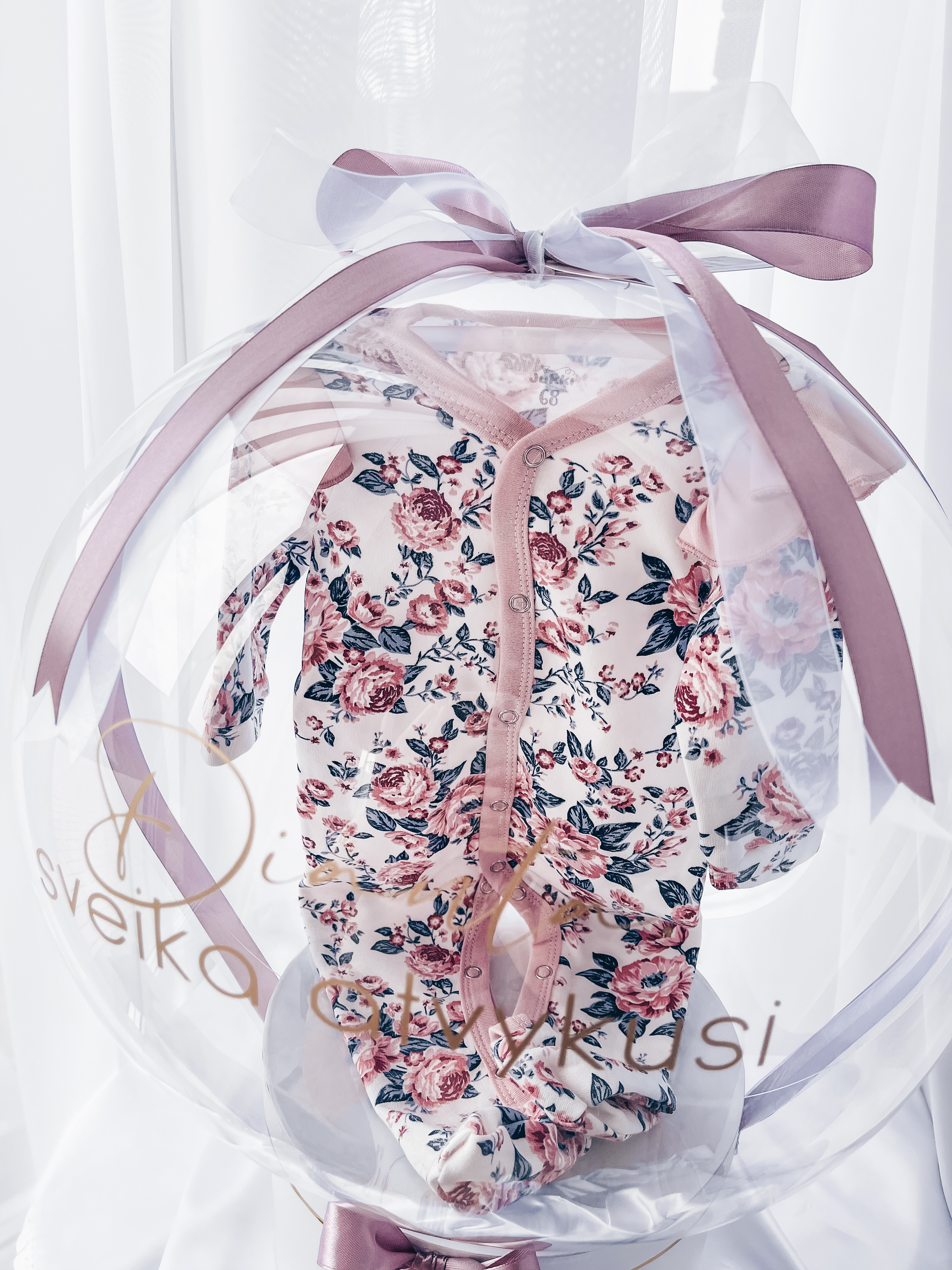 Dovana "Komplektukas spalvotos gėlytės"