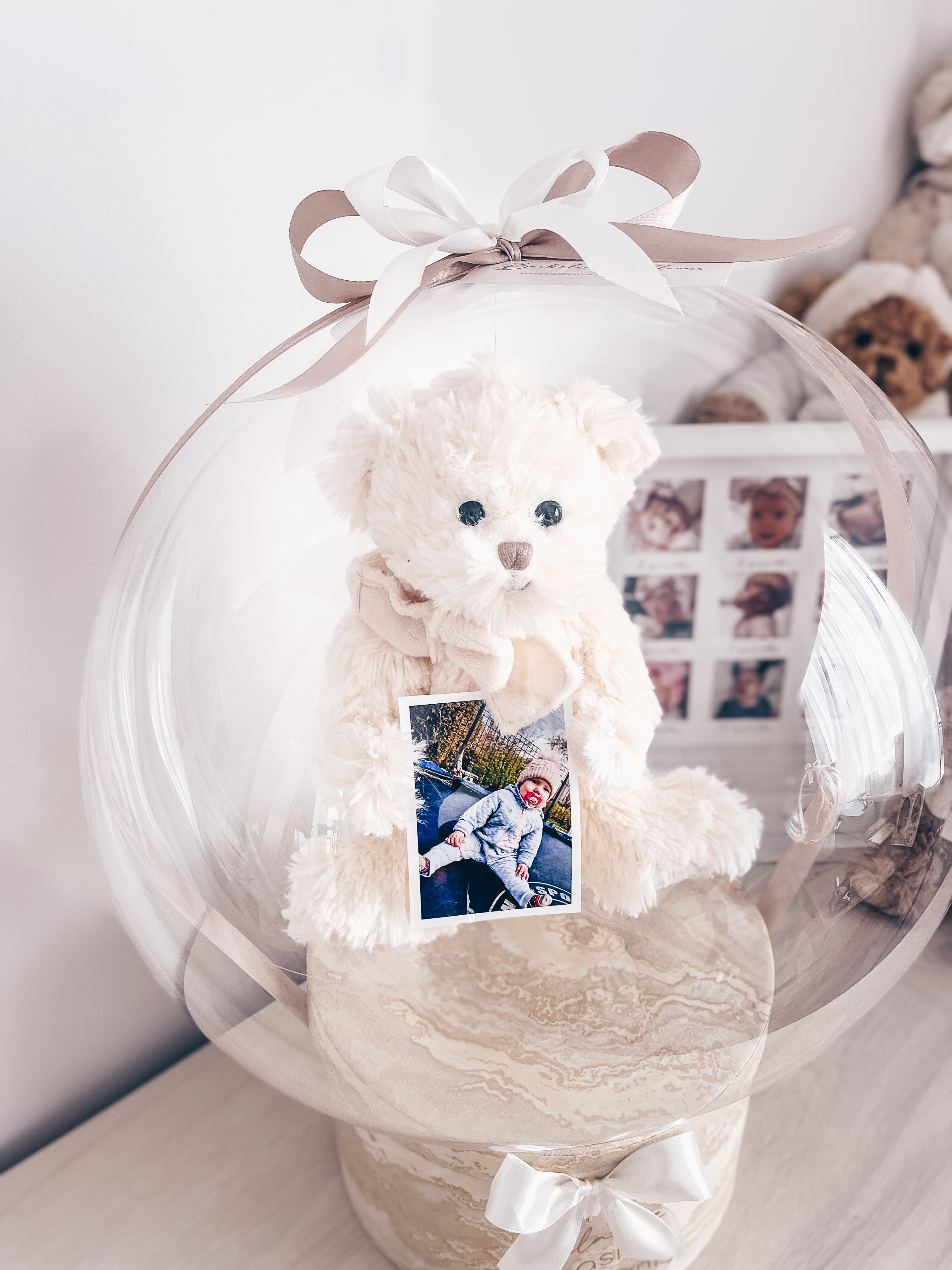 Dovana "My First Teddy su nuotrauka"