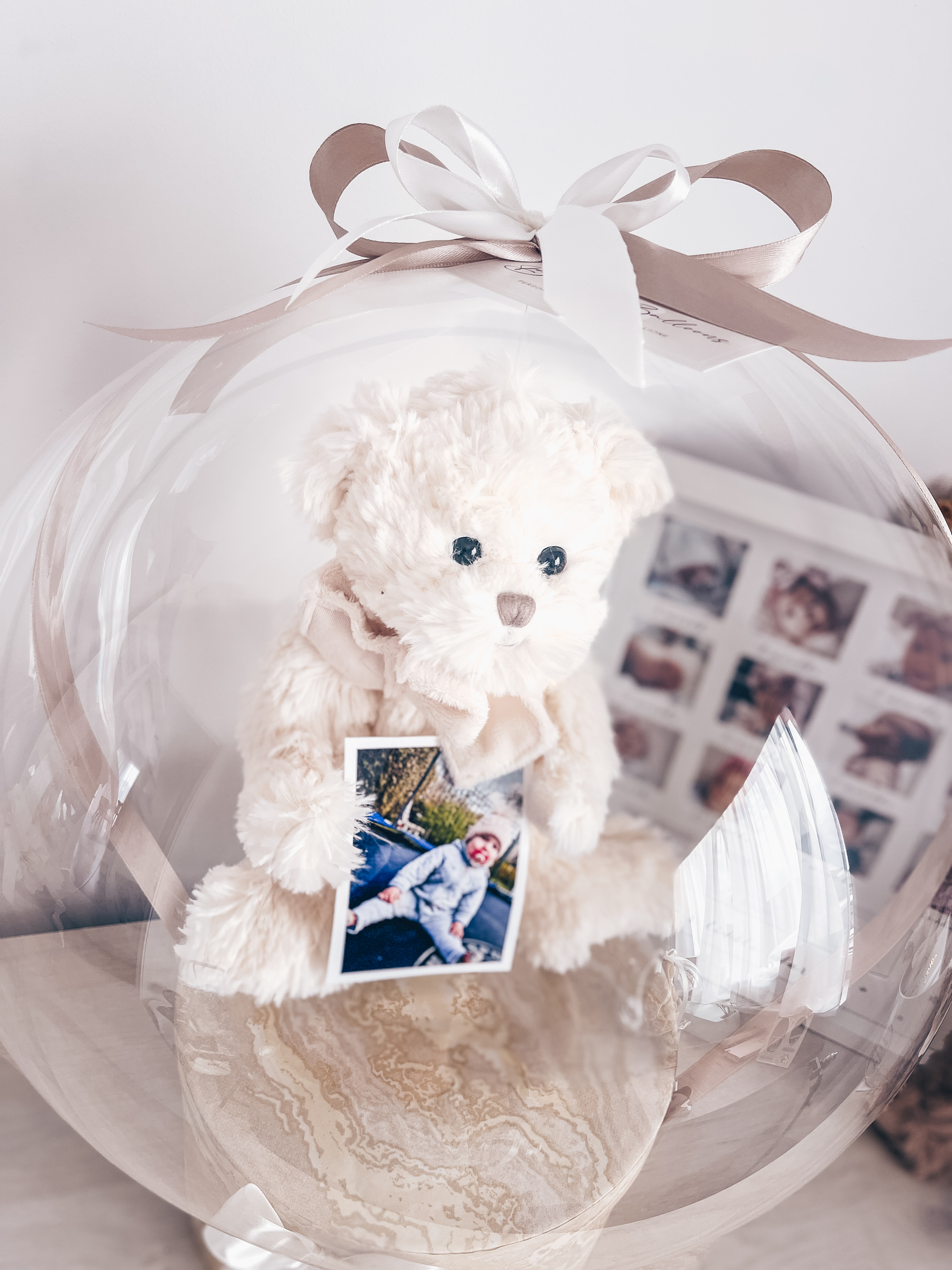 Dovana "My First Teddy su nuotrauka"