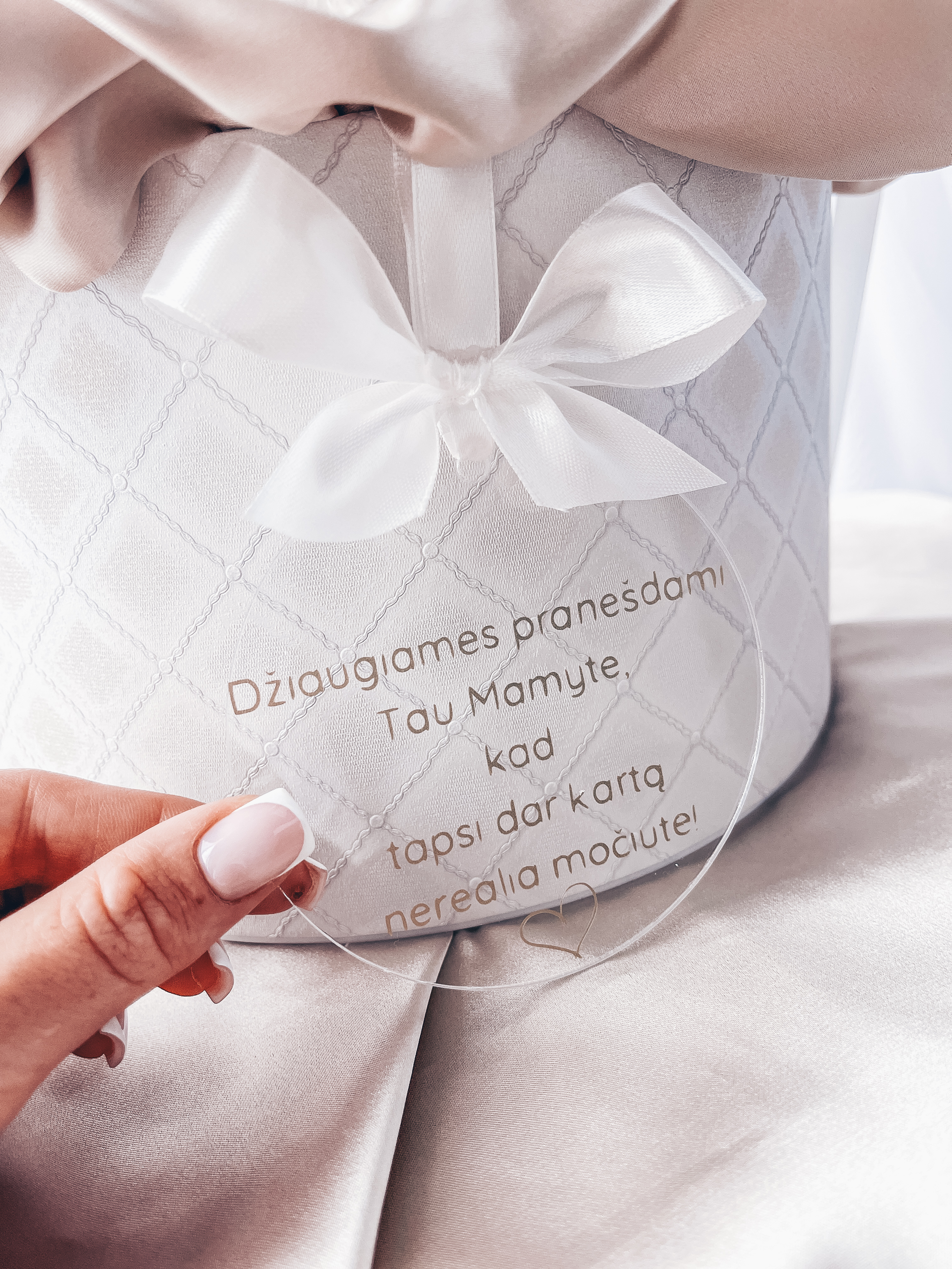 Dovana "Sveikinimas būsimai močiutei"