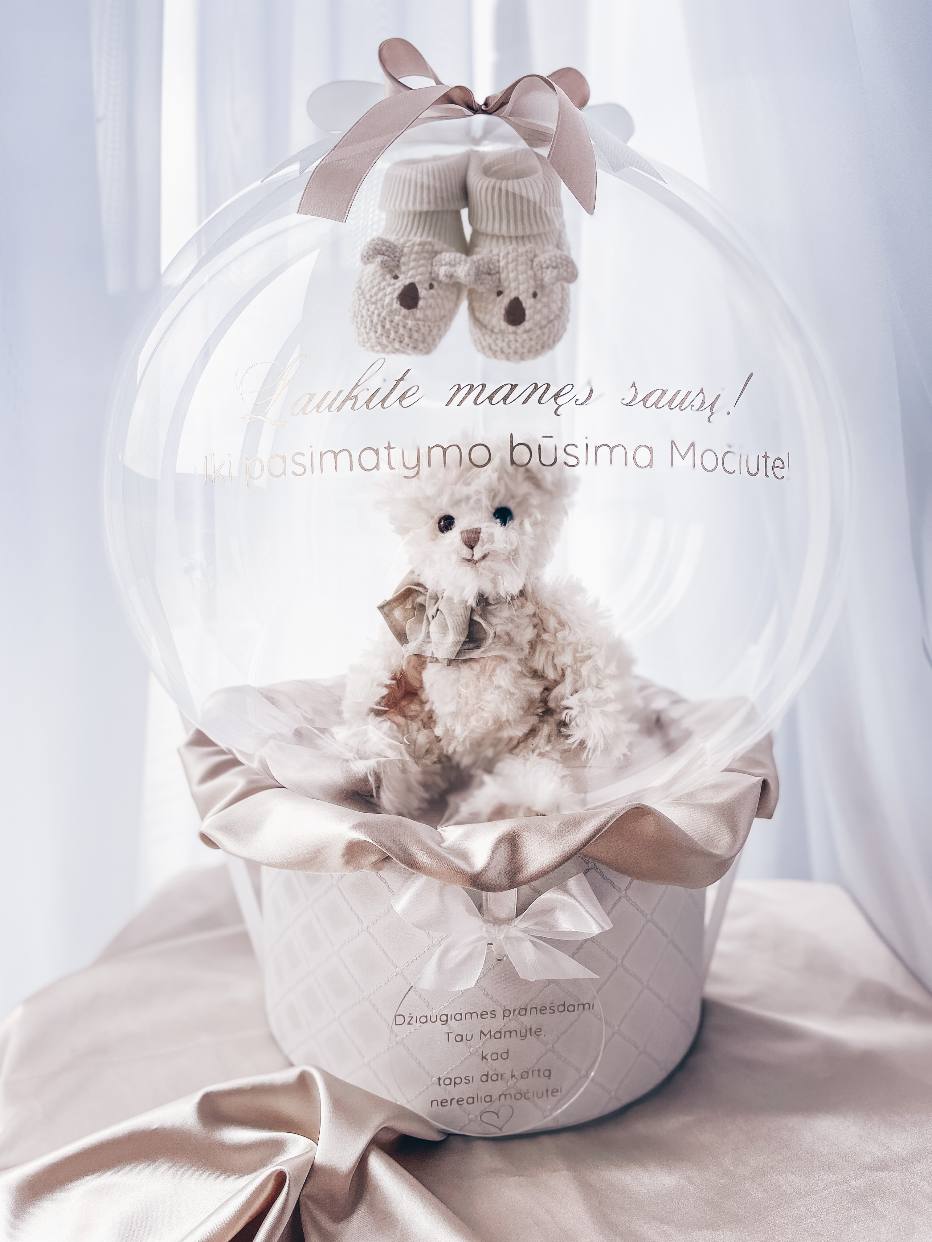 Dovana "Sveikinimas būsimai močiutei"