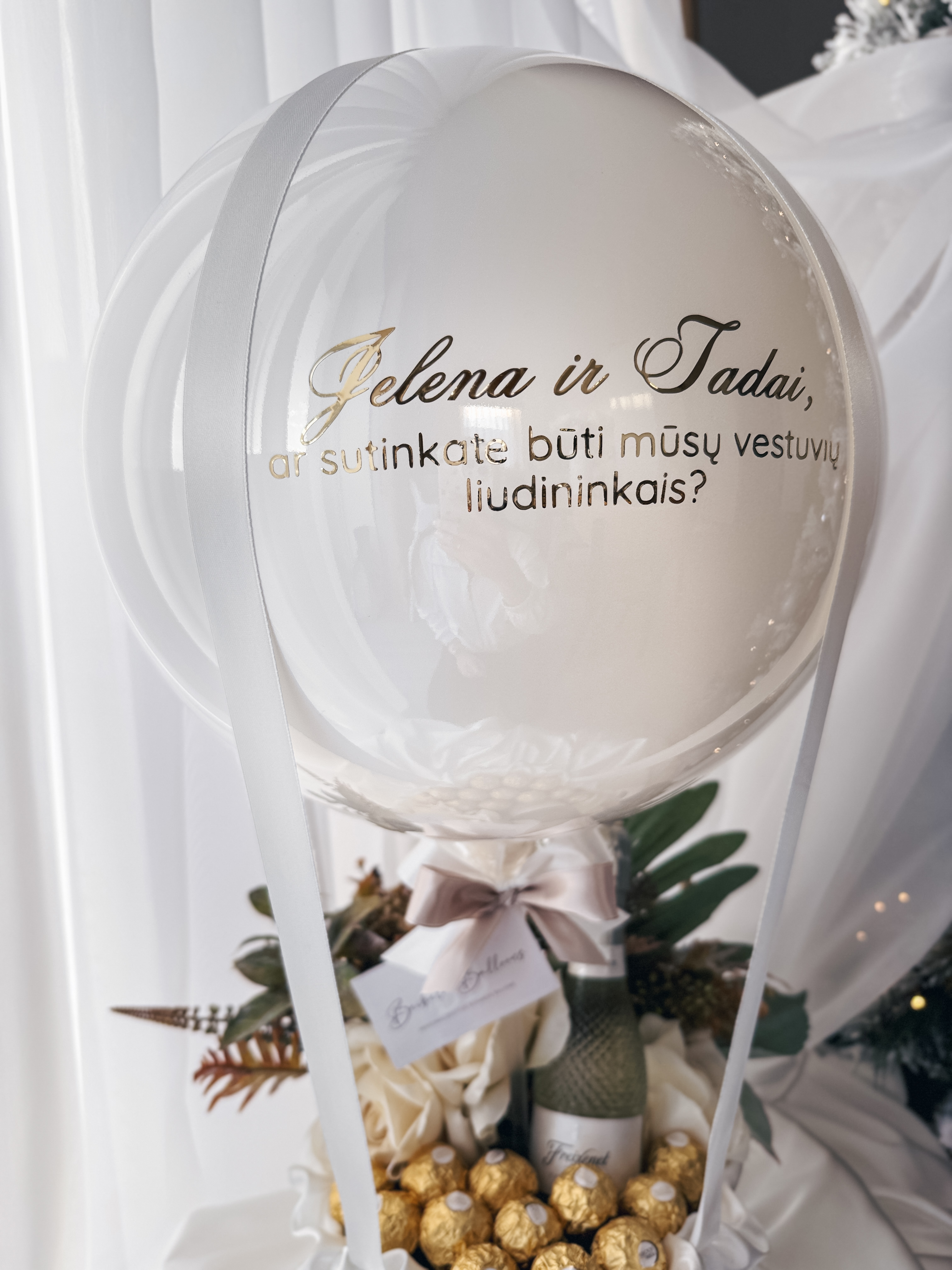 Dovana "Prabangus kvietimas liudininkams"