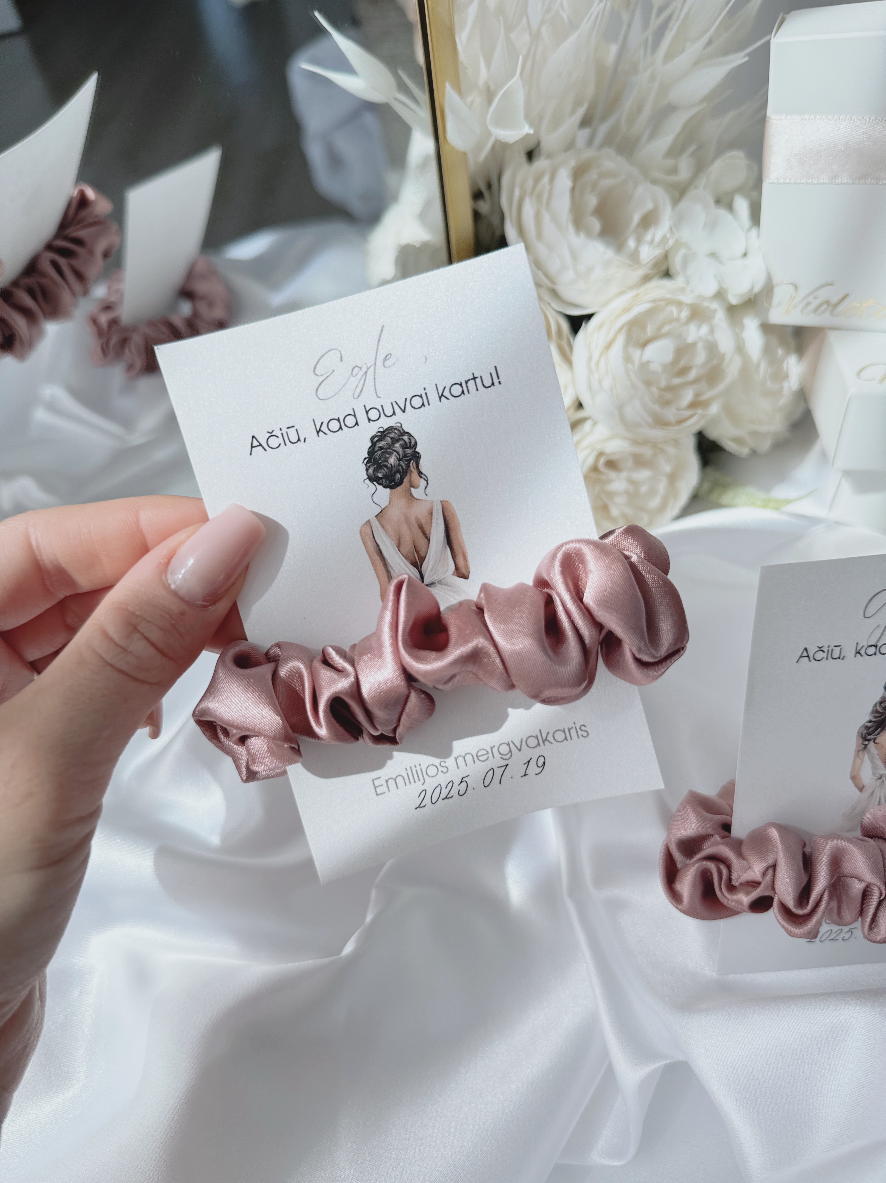 Dovana "Padėka mergvakario dalyvėms"