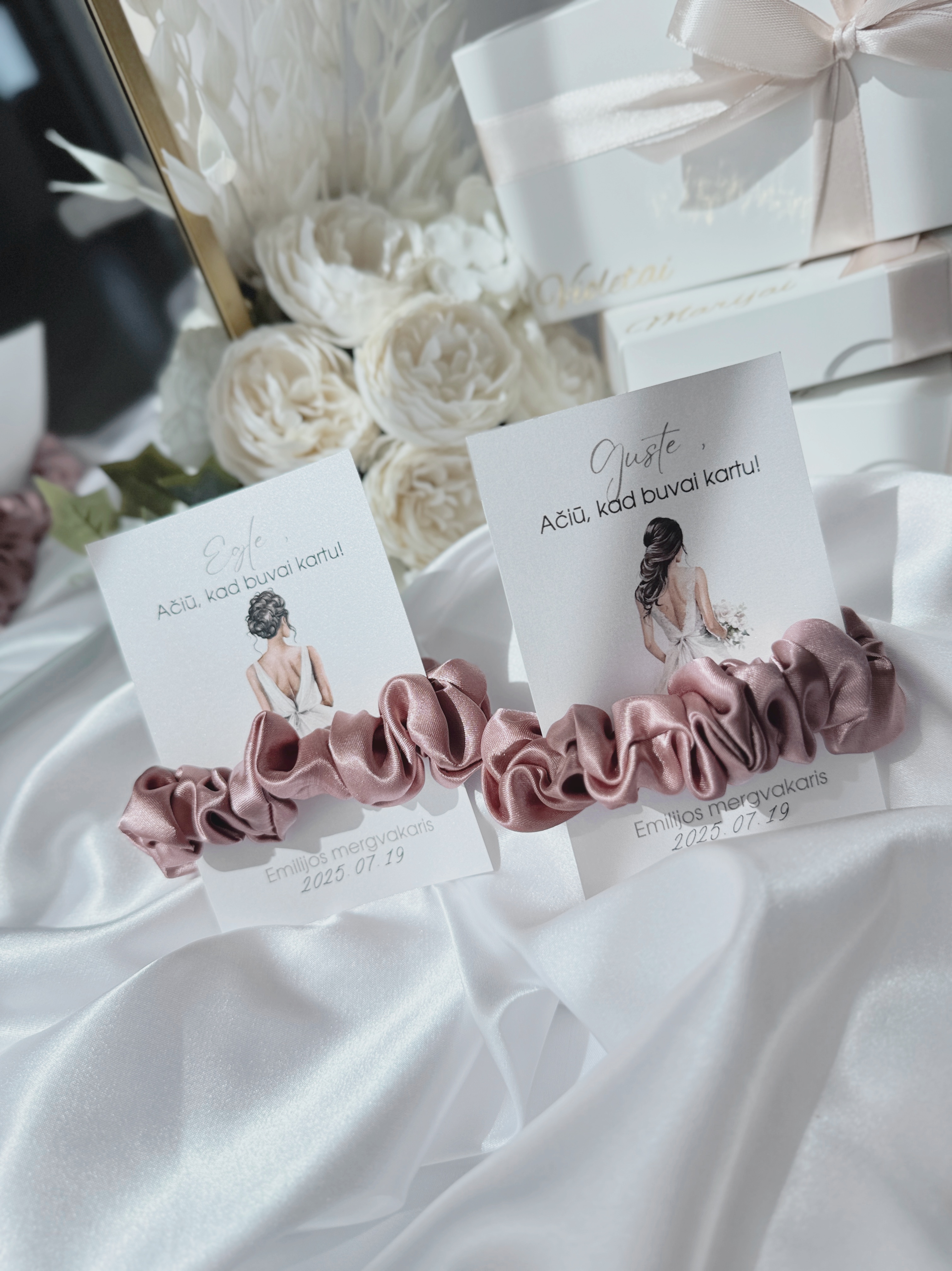 Dovana "Padėka mergvakario dalyvėms"