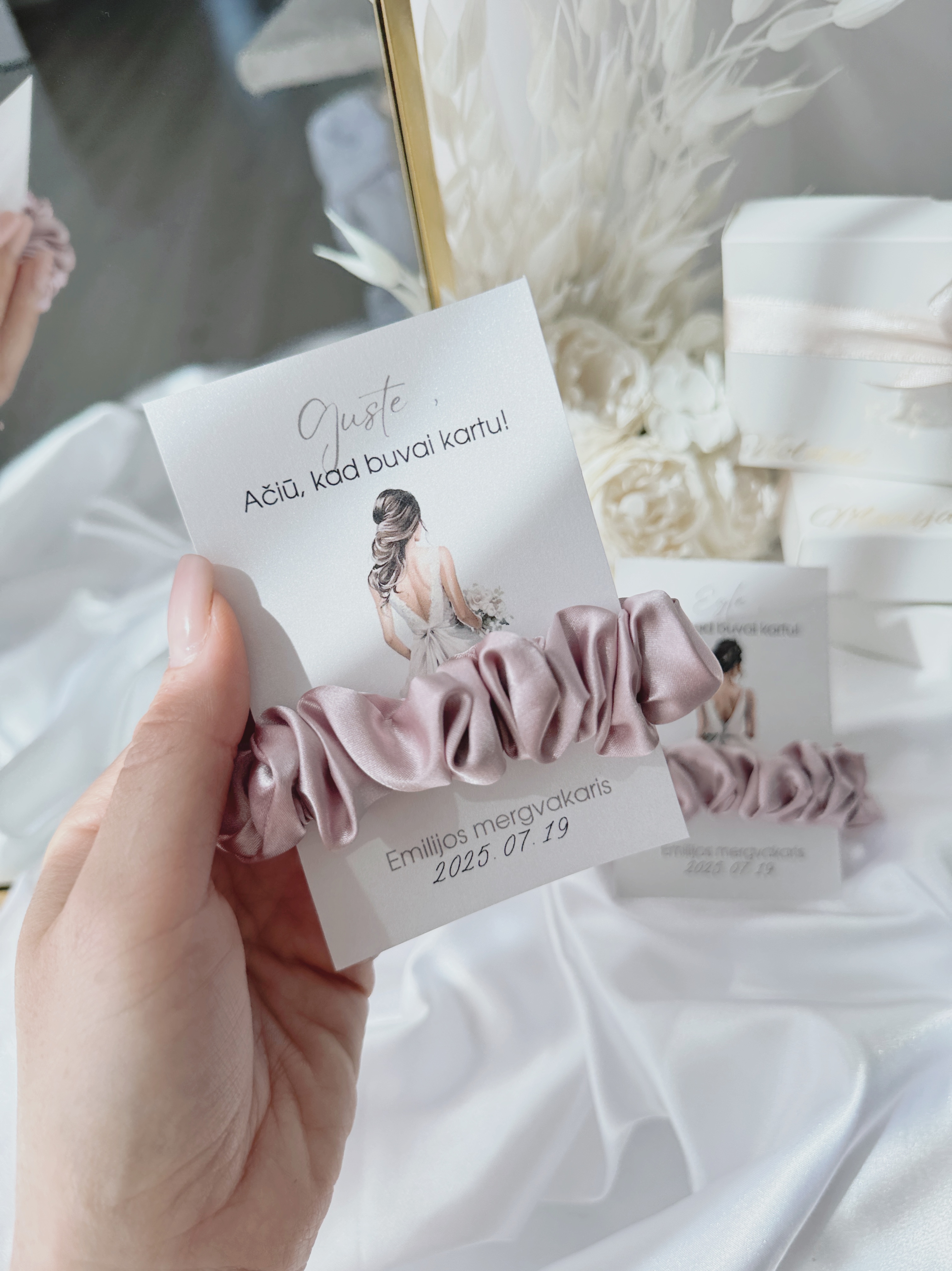 Dovana "Padėka mergvakario dalyvėms"